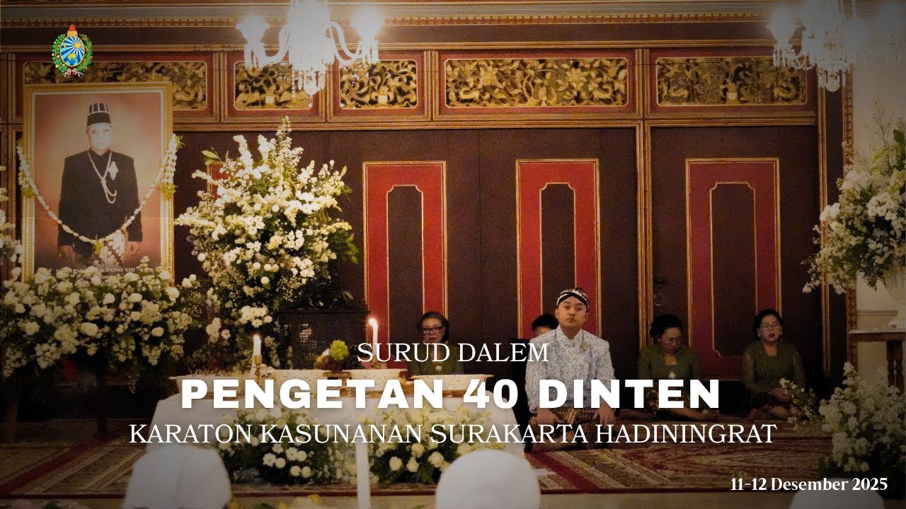 PB XIV Gelar Pengetan 40 Hari Surud Dalem Pakoe Boewono XIII