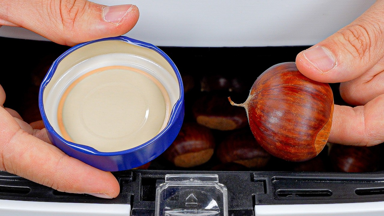 This Trick Makes the BEST Air Fryer Chestnuts!