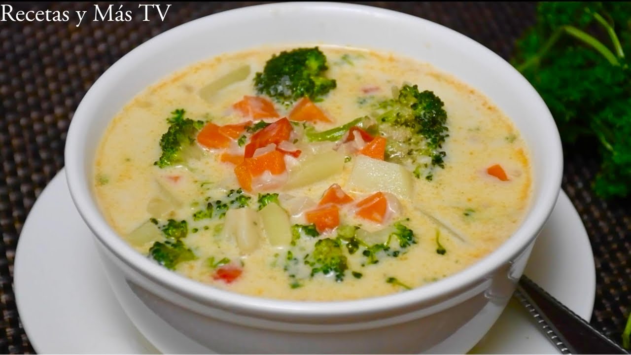 Cuando Quieras Comer Rico y Nutritivo Haz est&aacute; Deliciosa Sopa de Vegetales