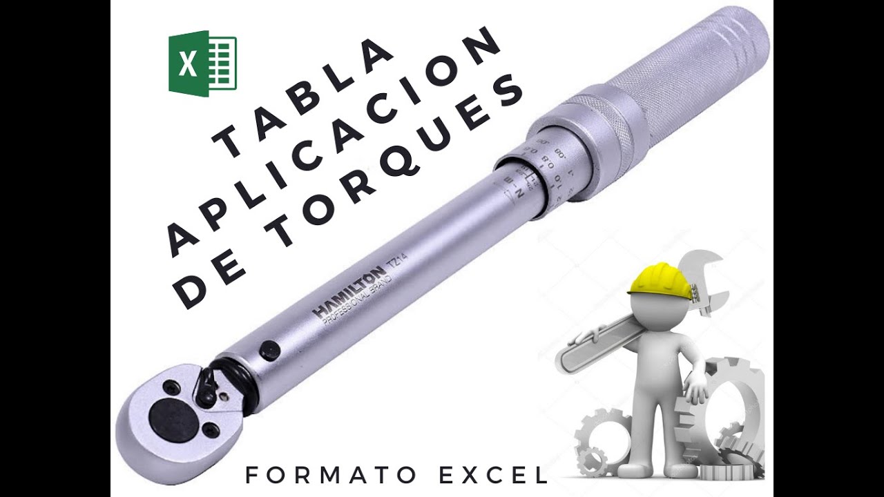 Tabla Aplicación TORQUE - LB/FT - N/M