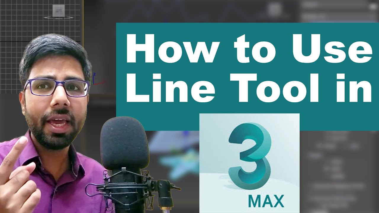 How to Use Line Tool in 3Ds Max | 3Ds Max Tutorial in Hindi | Allrounder Bhai