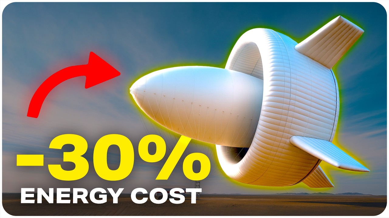 China's Wild New Inflatable Wind Turbine (1.2 MW Output)