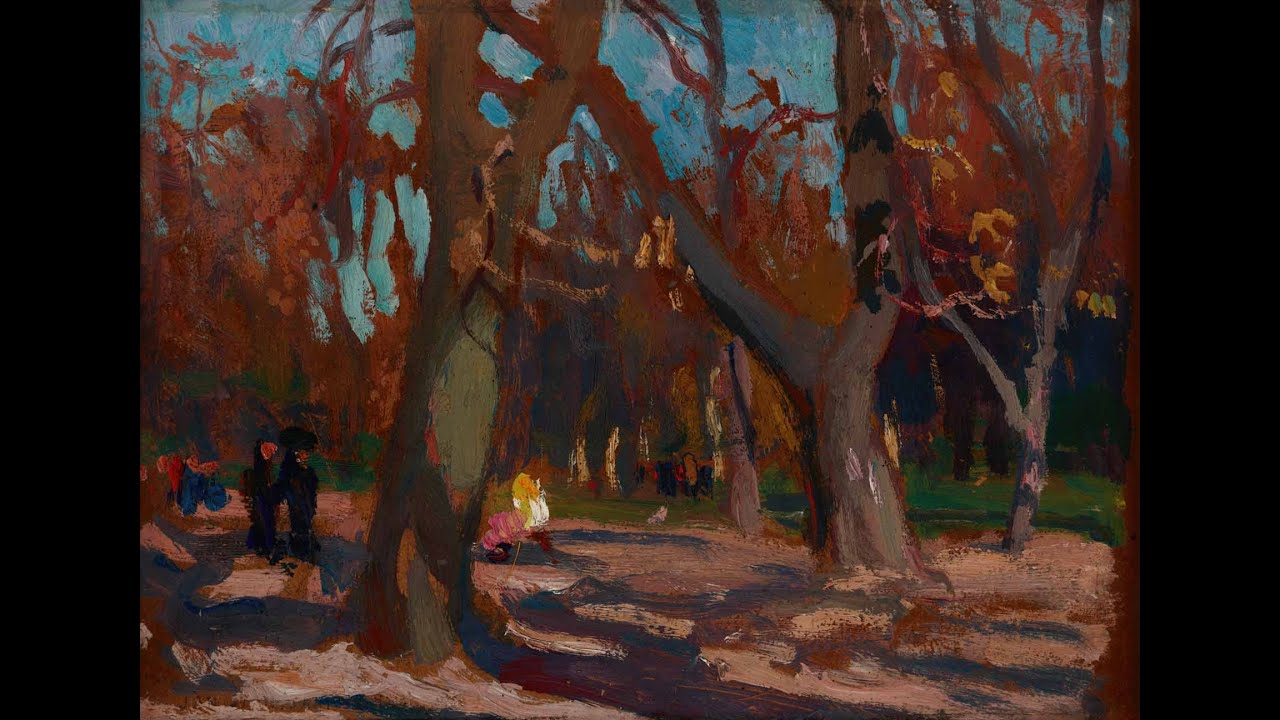 Jan Stanisławski (1860-1907)-Polish modernist painter & founder member of various innovative groups