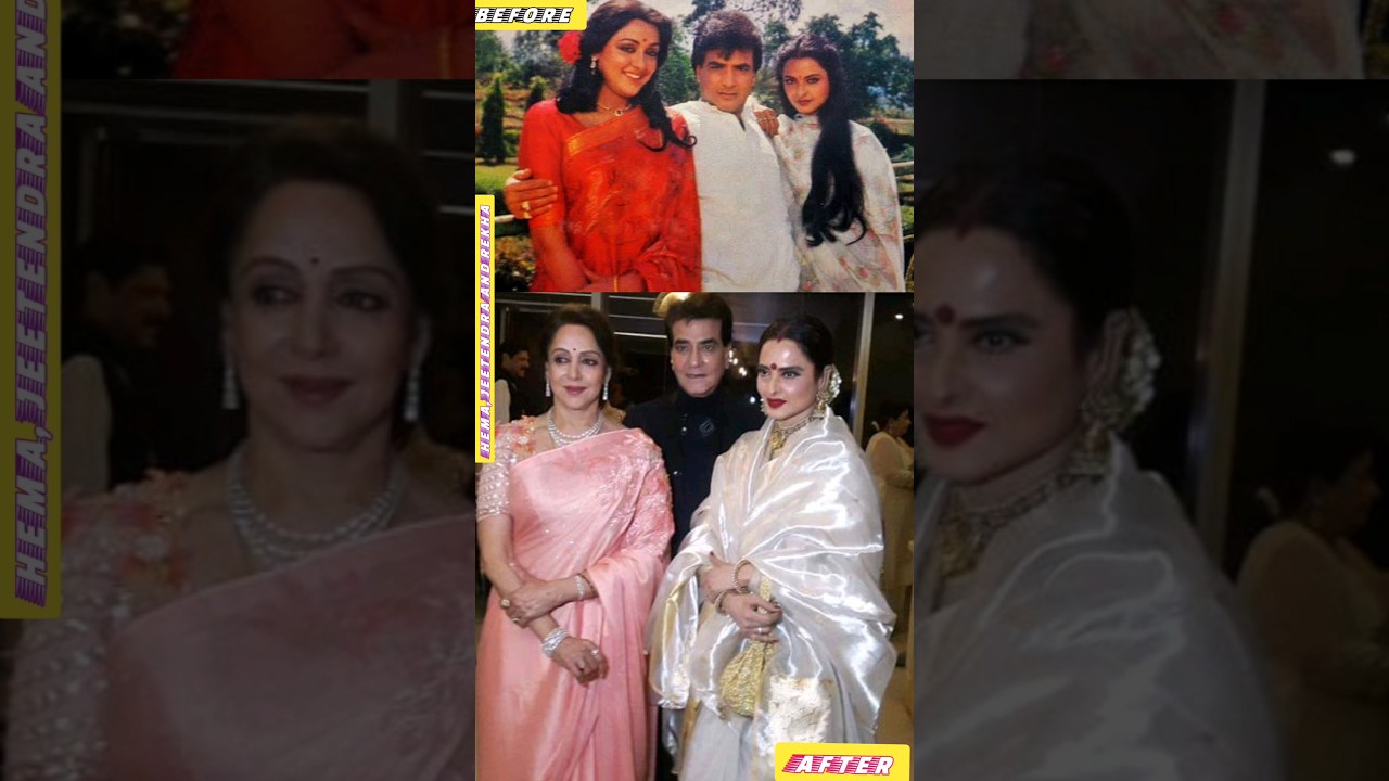 Bollywood Stars Together Before and After #viral #bollywood #youtube#rarepics#shorts#filmstars#short