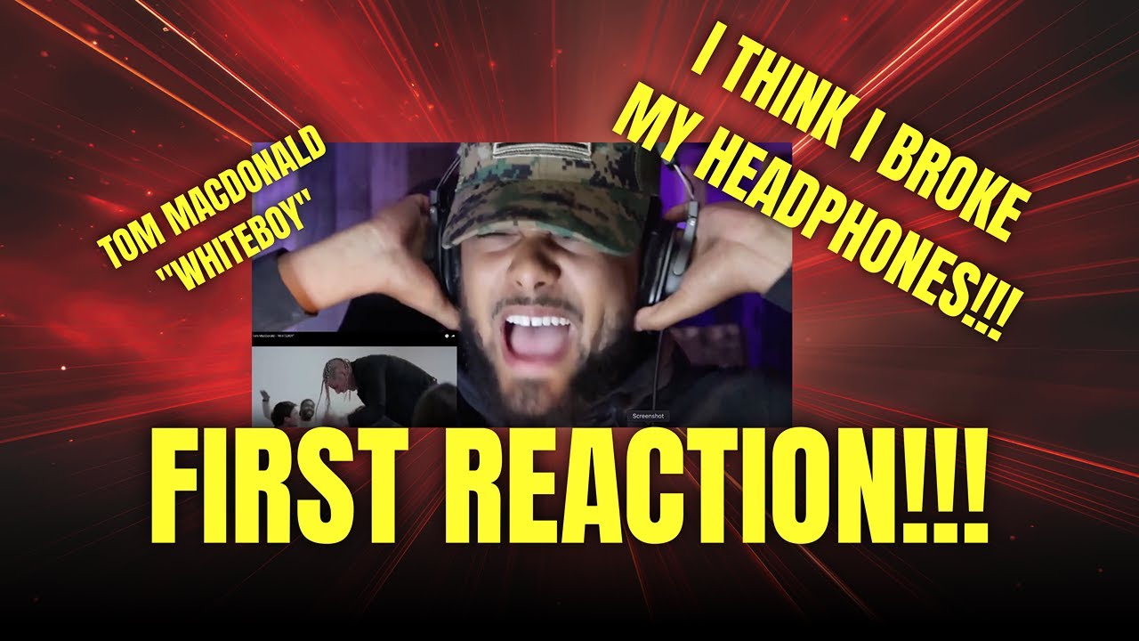 I ALMOST BROKE MY HEADPHONES LISTENING TO - TOM MACDONALD 