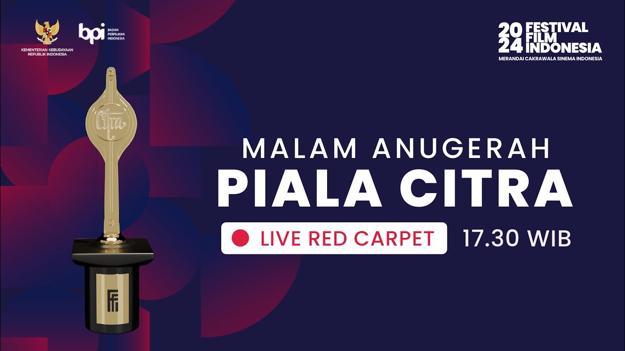 EKSKLUSIF RED CARPET PIALA CITRA FESTIVAL FILM INDONESIA 2024