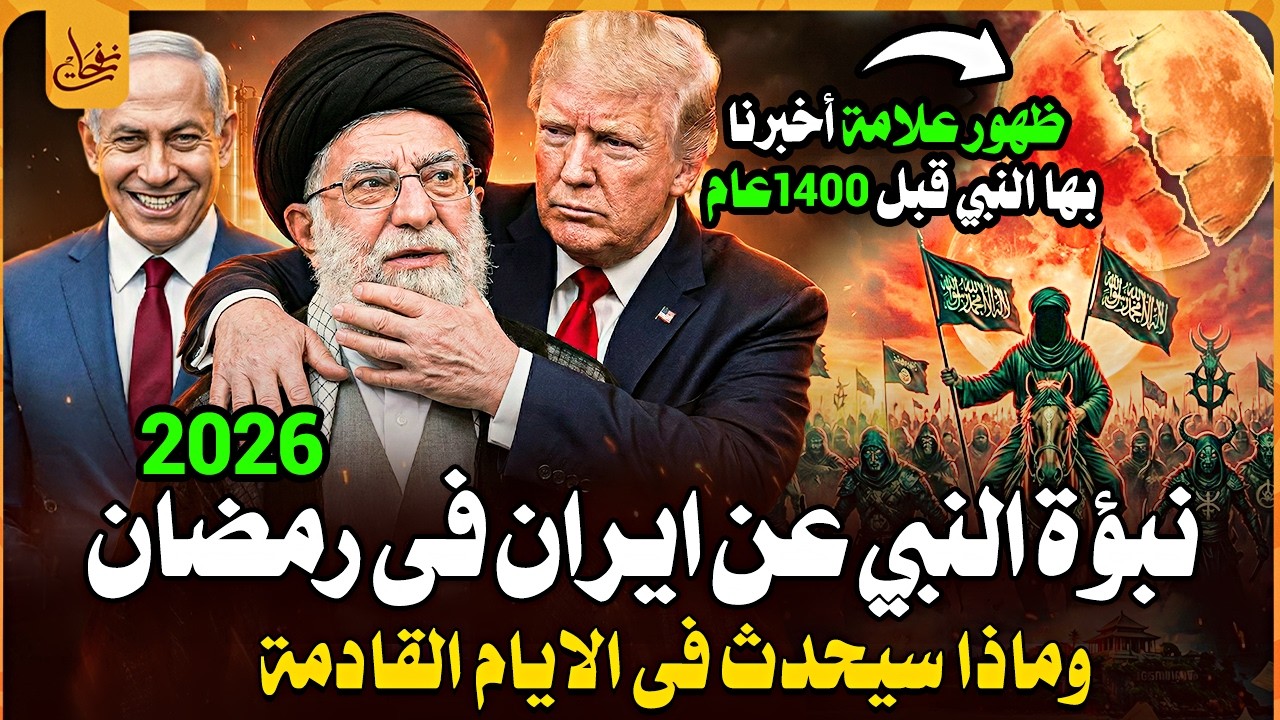 نبؤة النبي عن ايران في رمضان 2026 قبل 1400عام وماذا سيحدث فى الايام القادمة بدأت علامات الساعة
