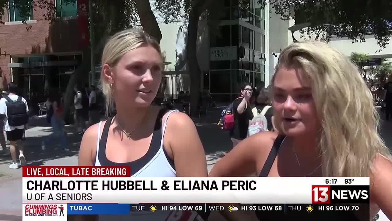 University of Arizona students return to classroom