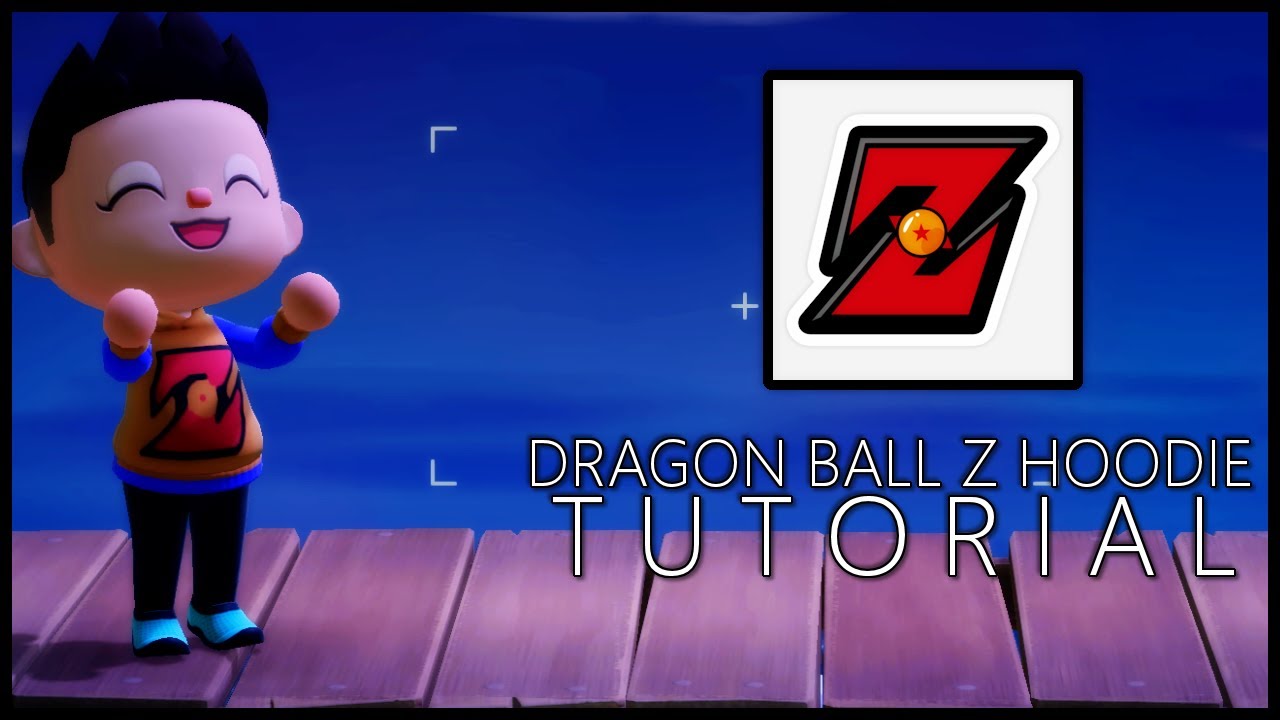 Dragon Ball Z Hoodie Tutorial - Animal Crossing: New Horizons