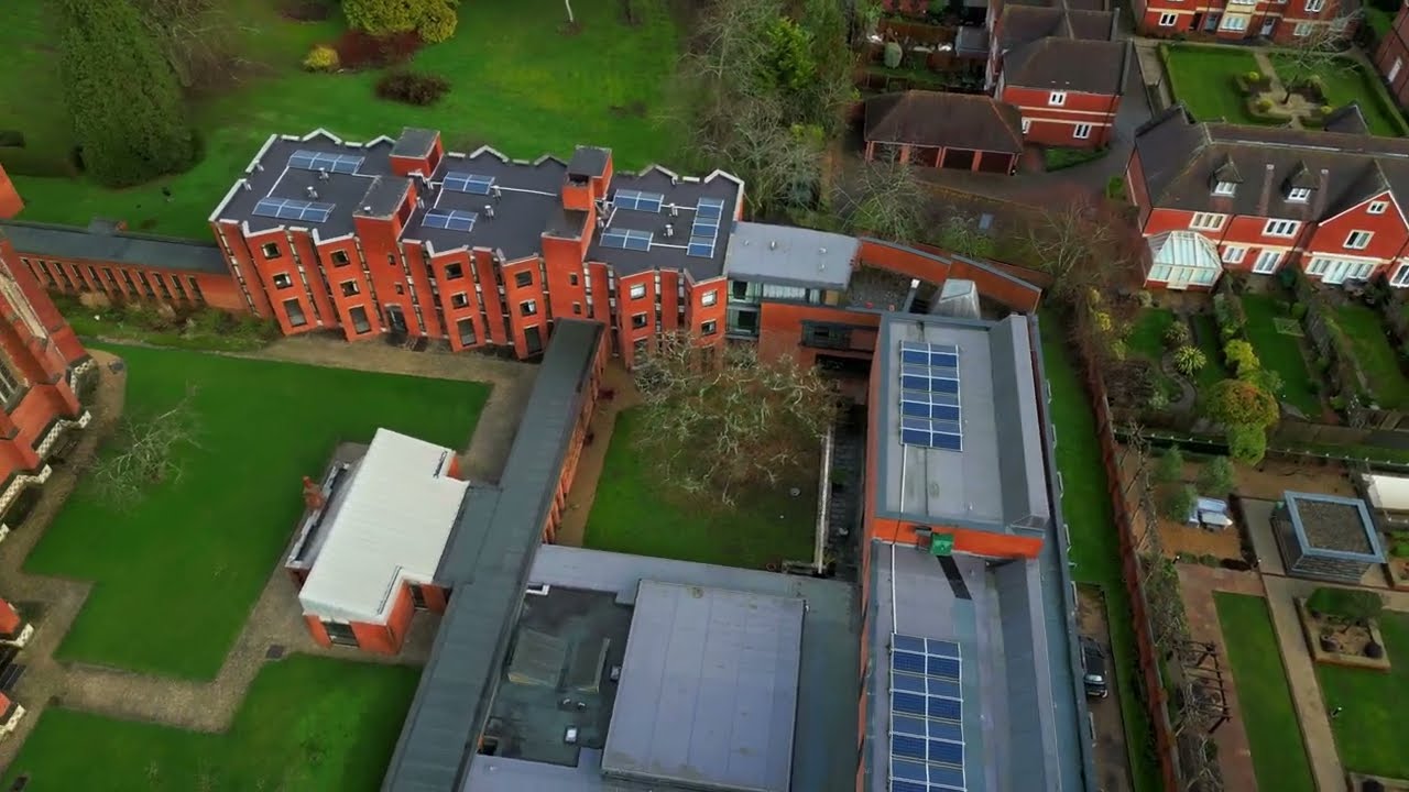 Douai Abbey | What-A-View! 4K Drone Footage