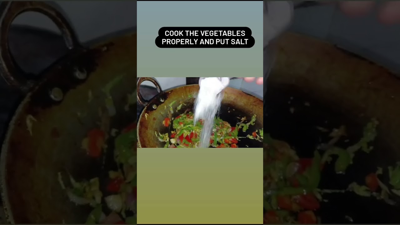 let's make  chow mein....                       