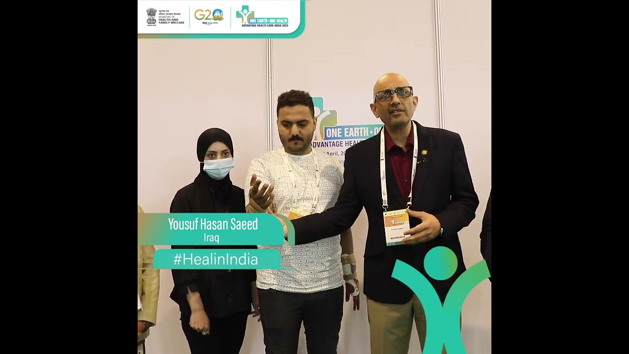 From Baghdad to India: A Remarkable Journey of Double Hand Transplant