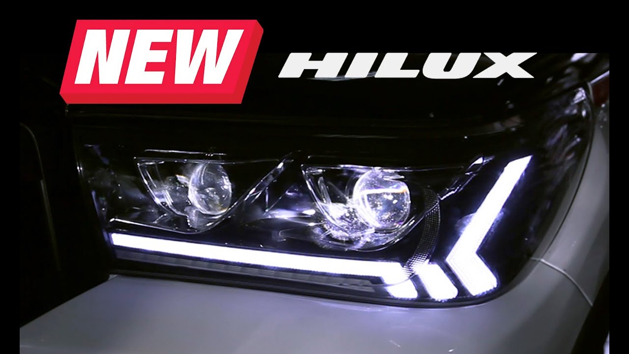 TOYOTA HILUX FARO LED MODELO EXCLUSIVO / EXCLUSIVE MODEL OF HEADLIGHT LED TOYOTA HILUX