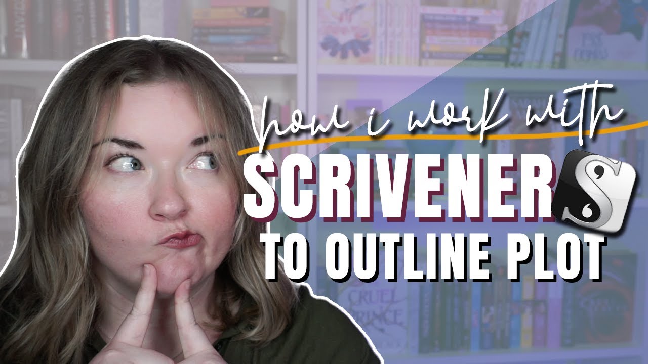organizing plot in scrivener // deep dive into my process