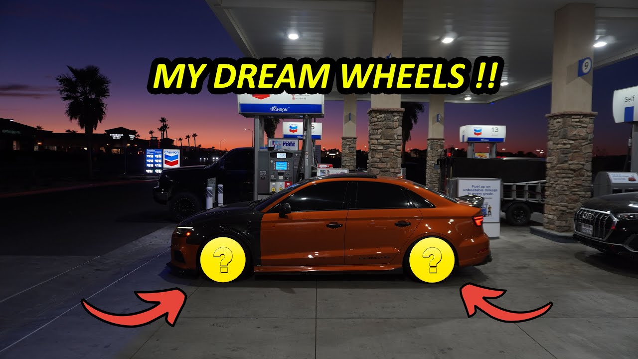 AUDI S3 GETS NEW WHEELS !! LOOKS AMAZING !! (CRAZY FITMENT)