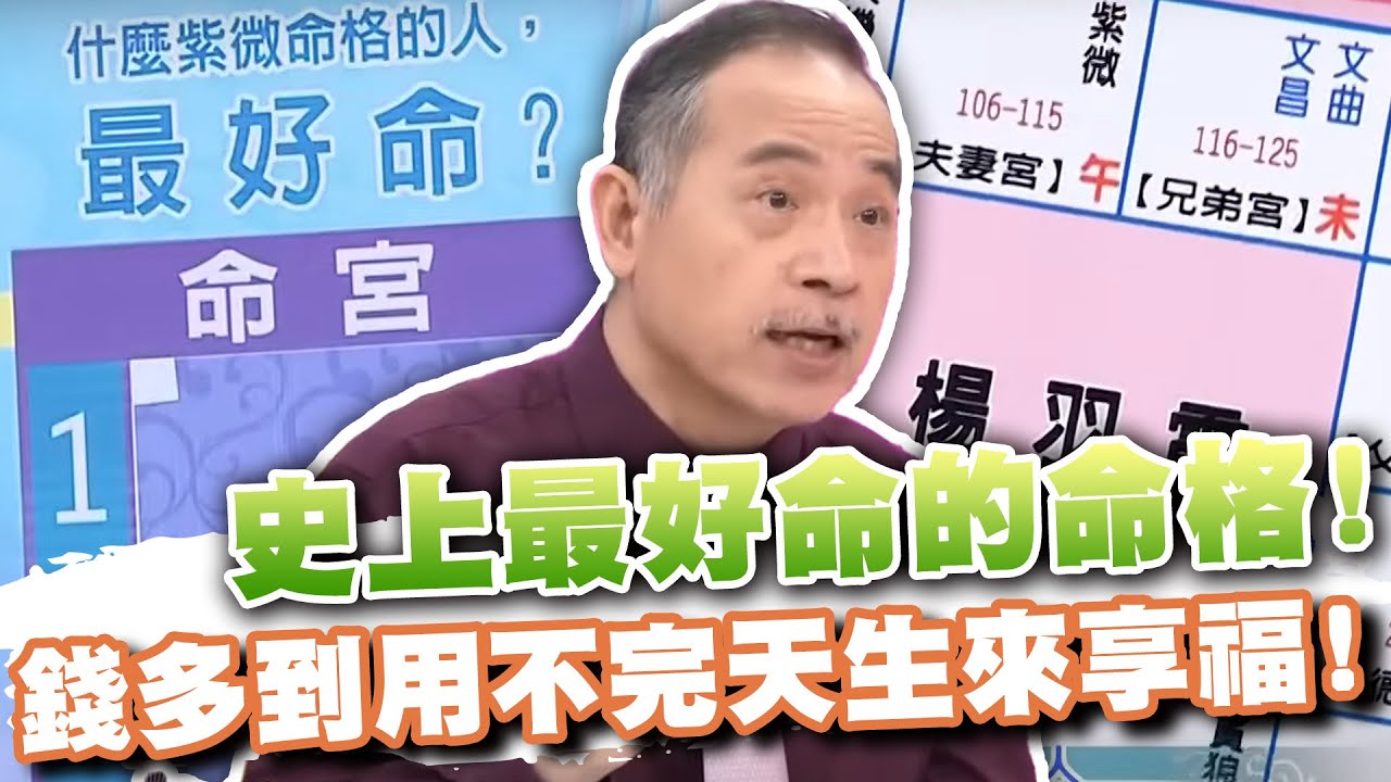 「祿庫之星」進財帛宮錢多到用不完！張盛舒解析史上最好命的命格！三款人出生就是來享福！(精選回顧)