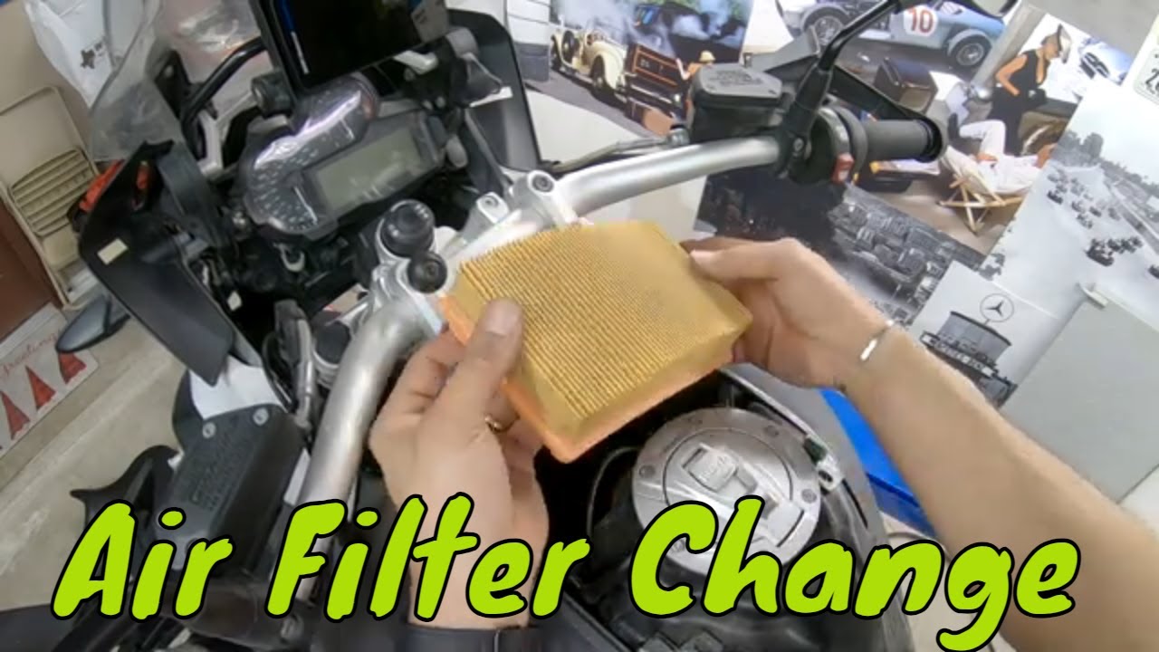Air Filter Change on a BMW R 1200 GS