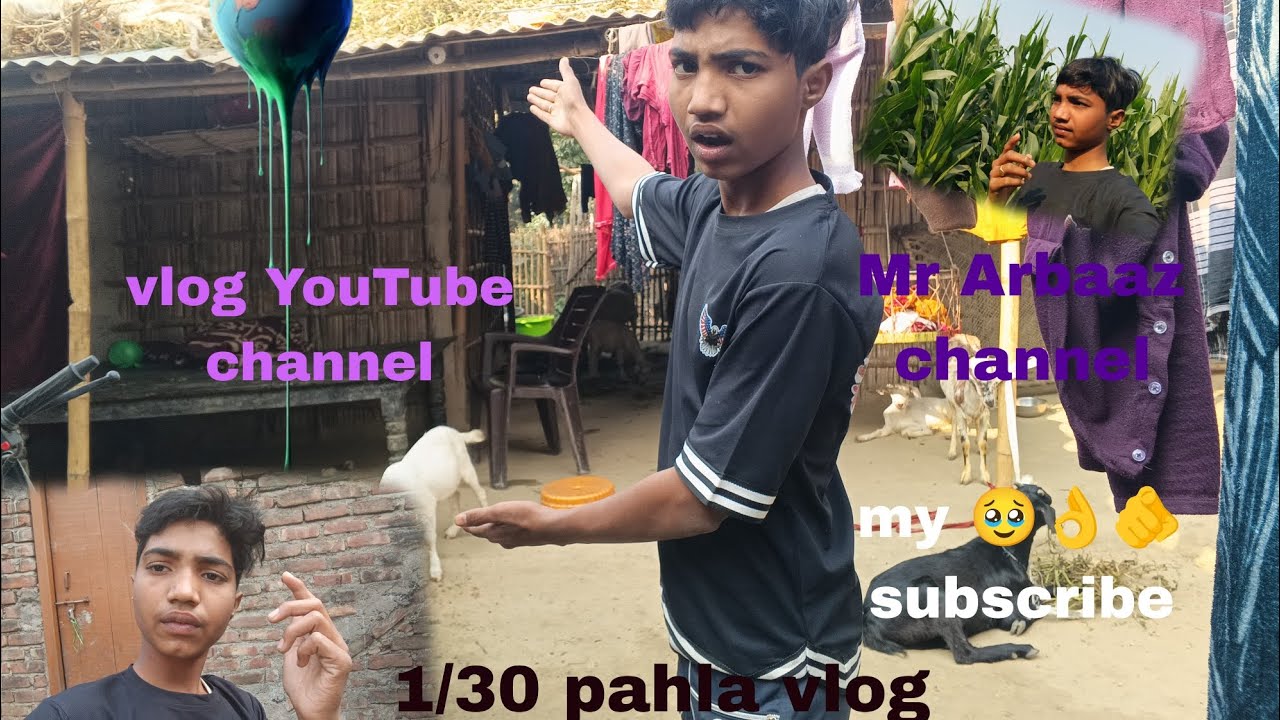 Pahla vlog 👌 subscribe. Mister Arbaaz vlog Ghar vlog #vlog  🫵🥺