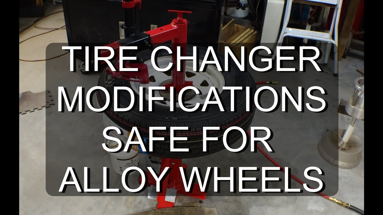 Change your own tires. DIY. HARBOR FREIGHT TIRE CHANGER MODIFICATIONS. links in video description