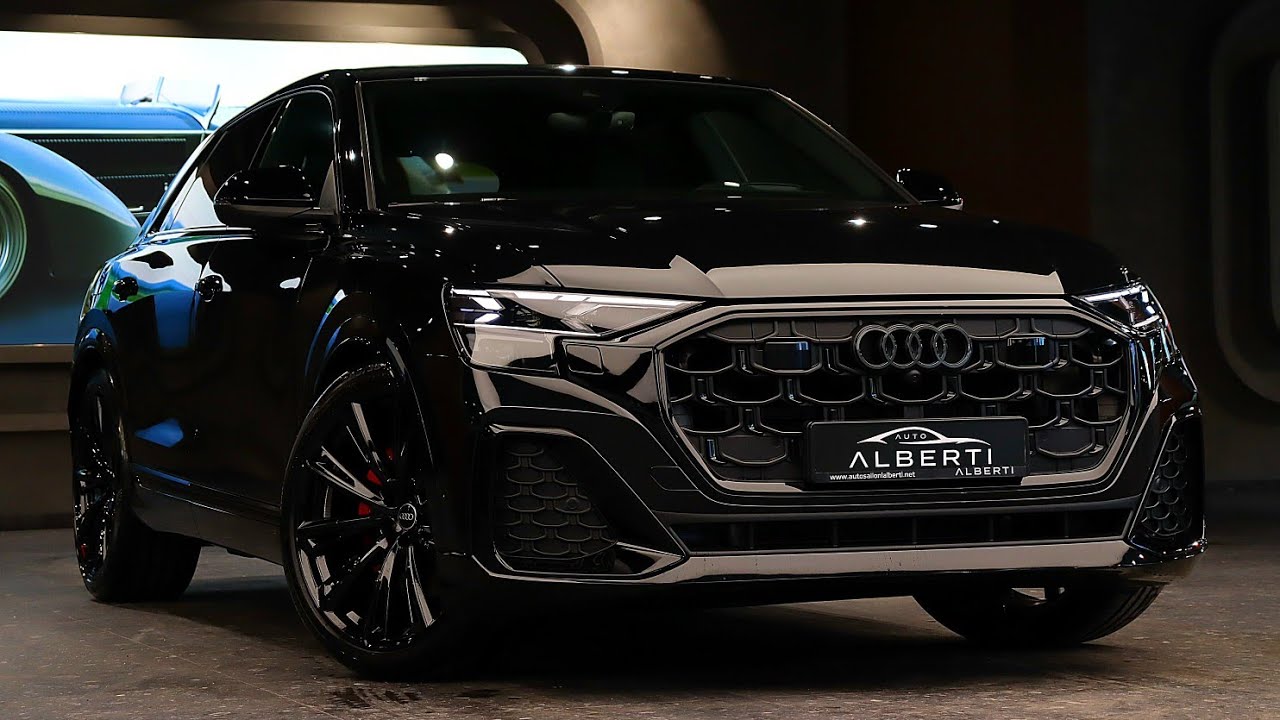 The New 2025 | Audi SQ8 4.0 TFSI Quattro (Black Edition) 500HP | Sound + Drive 8K Video
