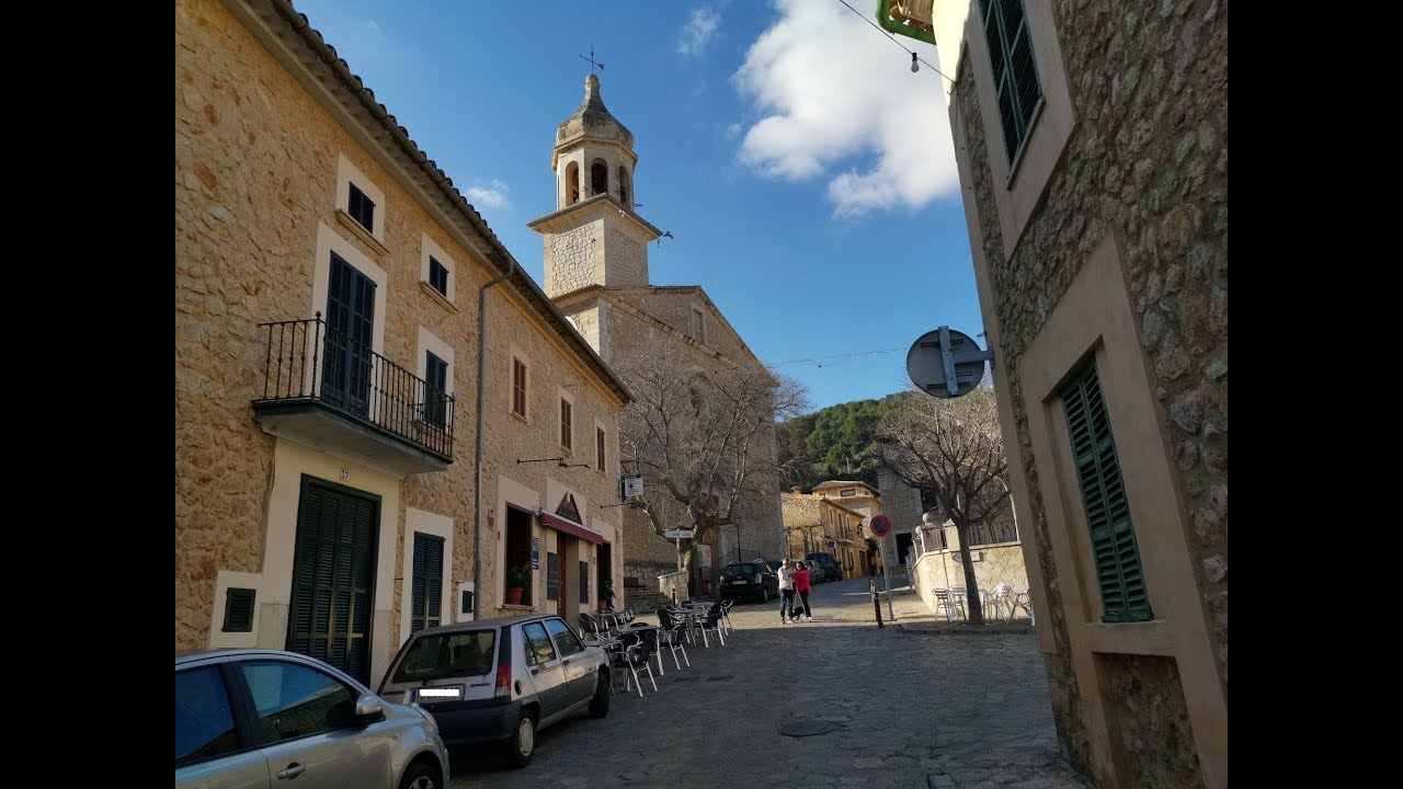 Mancor de la Vall, Mallorca, Ortsdurchfahrt