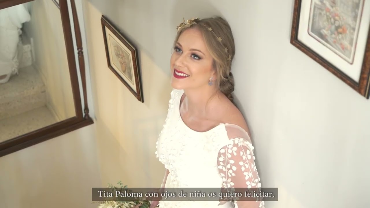 Resumen Video de boda, Tony y Paloma.