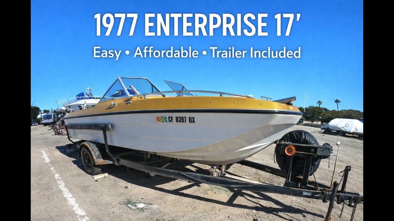 1977 Classic Runabout: Full Tour & Features | Affordable First Boat? by South Mountain Yachts