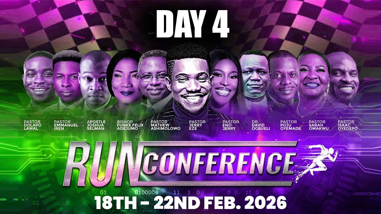 LIVE: DAY 4 RUN CONFERENCE WITH PASTOR JERRY EZE