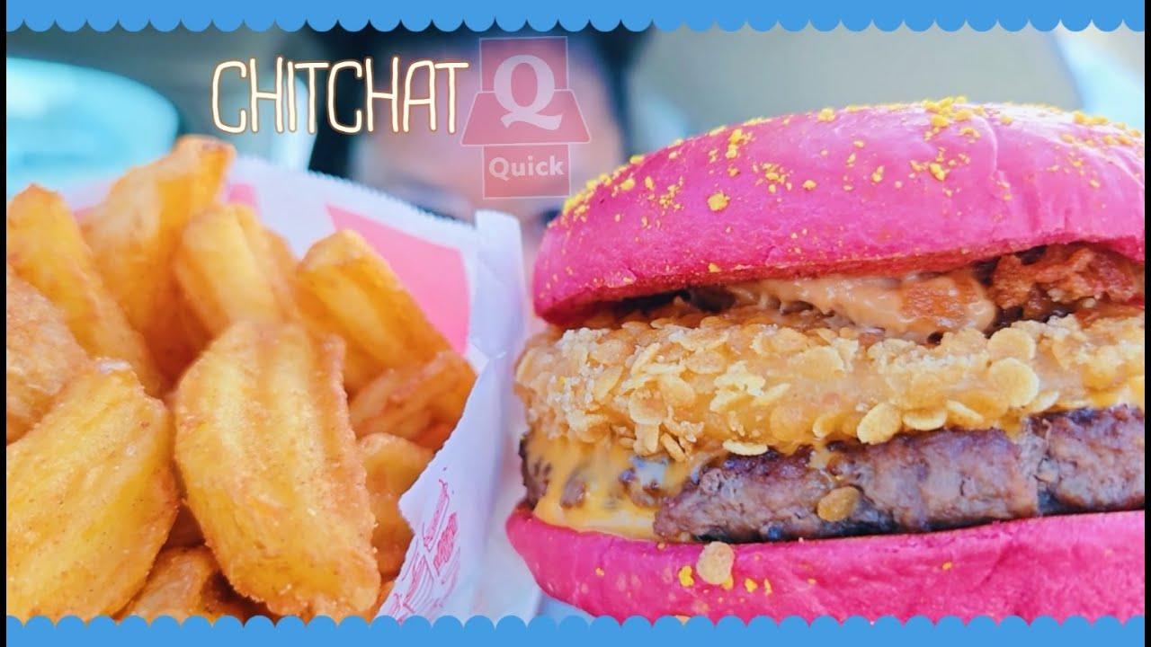 AVENGERS BURGER QUICK MUKBANG | chitchat