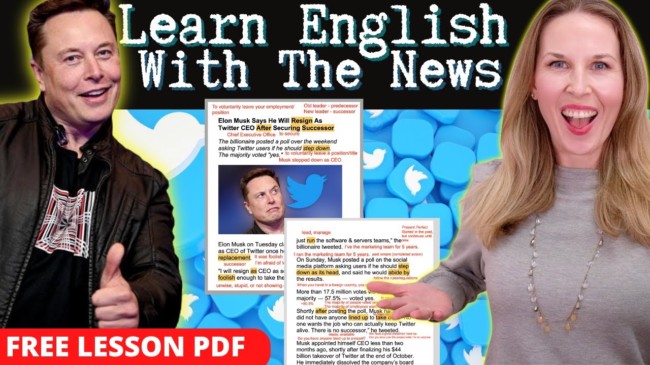 Read An Article From The NEWS With Me! (Learn Advanced English Vocabulary And Grammar)