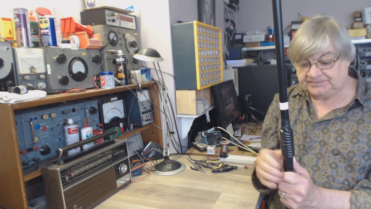 G4NSJ — коаксиальная дипольная антенна Flowerpot Air Band