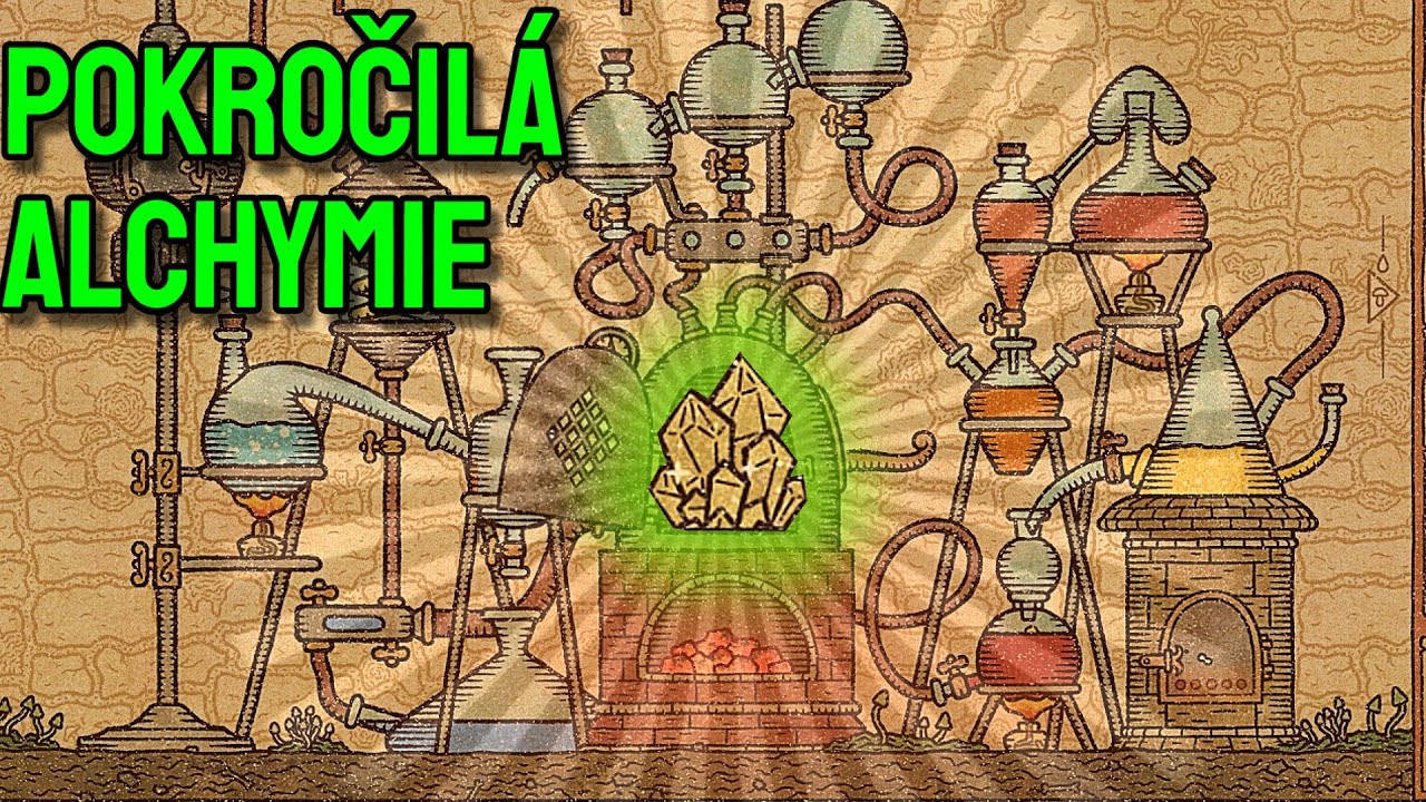 Složitá alchymie pro tvorbu vzácného kamene! - Potion Craft #3