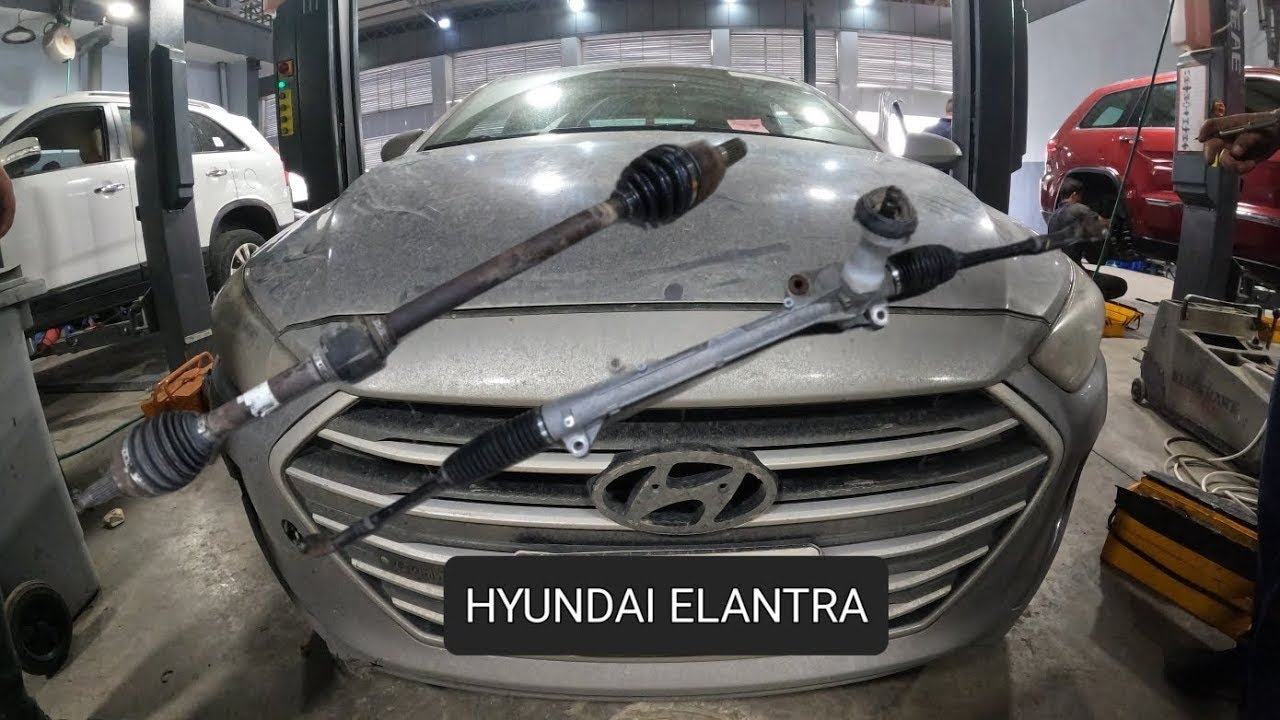 استبدال مشط ستيرن - استبدال درايف شفت ... هيونداي النترا hyundai elantra