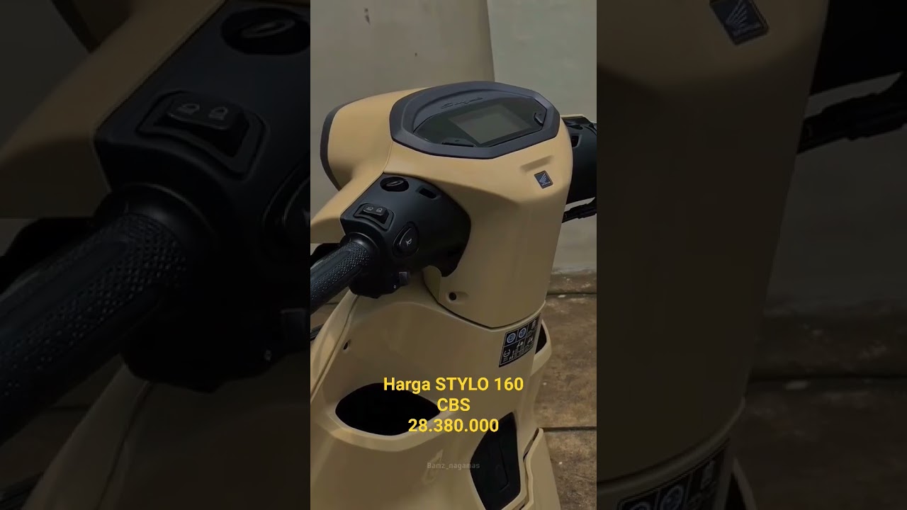 Harga Honda STYLO 160 CBS, Honda Stylo 160 krem #bengkel #mekanik #hondastylo160 #stylo160 #shorts