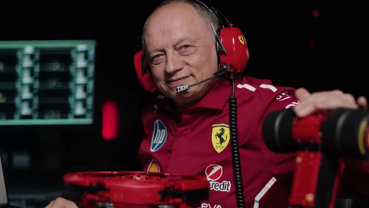 Hamilton, Leclerc & Vasseur take on a LEGO Technic building challenge