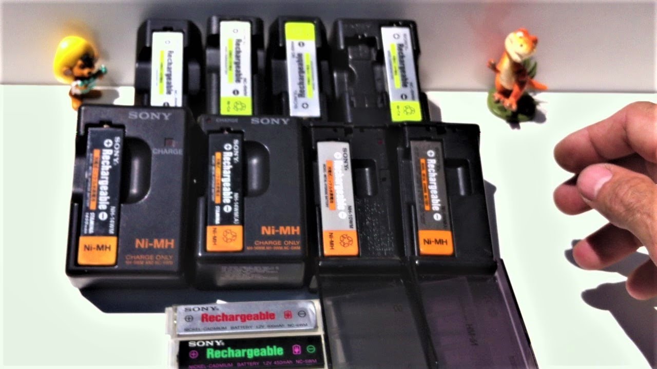 Sony Walkman Gumstick Rechargeable Battery Ni-Cd/Ni-MH - What chargers should we use for portable?