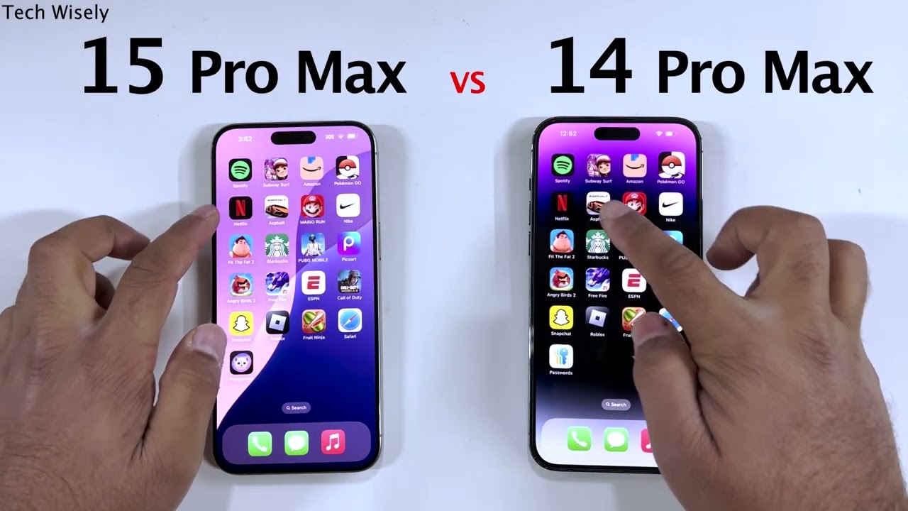 iPhone 15 Pro Max vs 14 Pro Max in 2025 - Speed Test