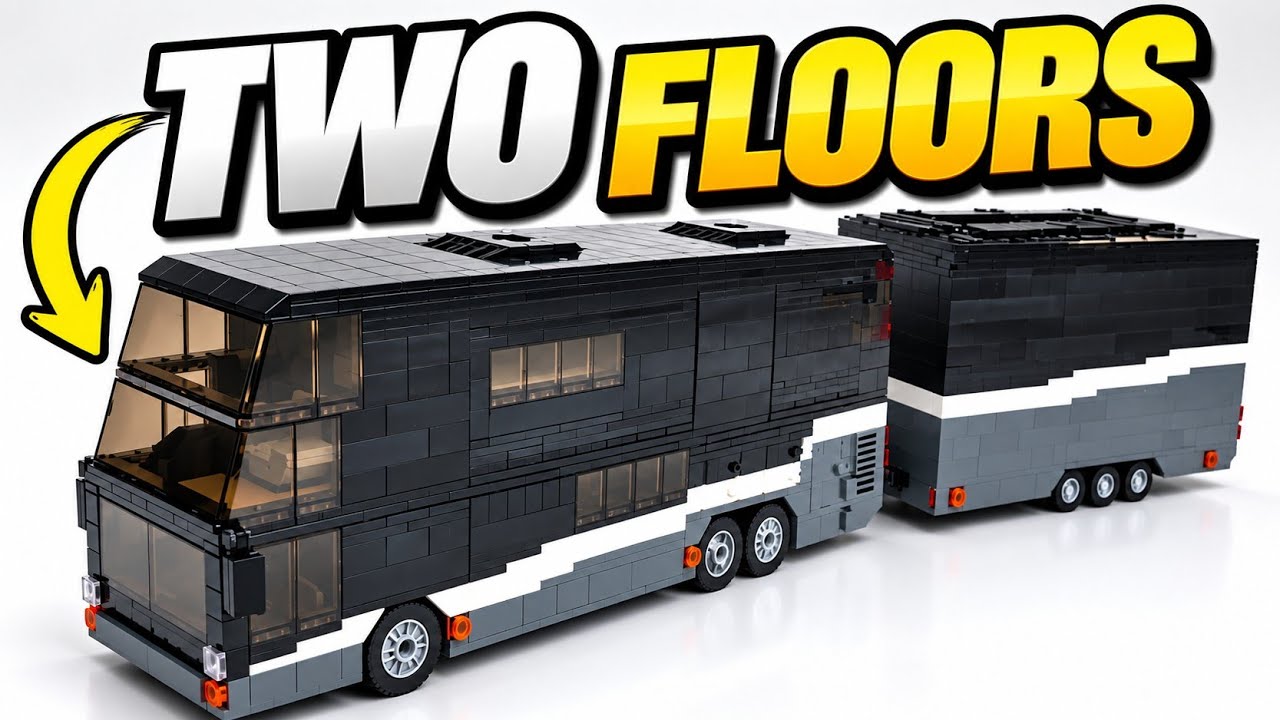 Двухэтажный автодом LEGO Custom MOC