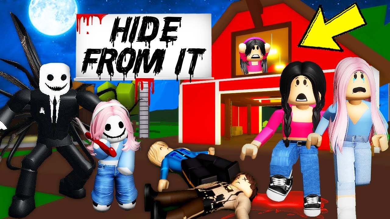 THE SLENDERMAN ATTACKED BROOKHAVEN! *SCARY* 😱💀 (Brookhaven Movie Roleplay)