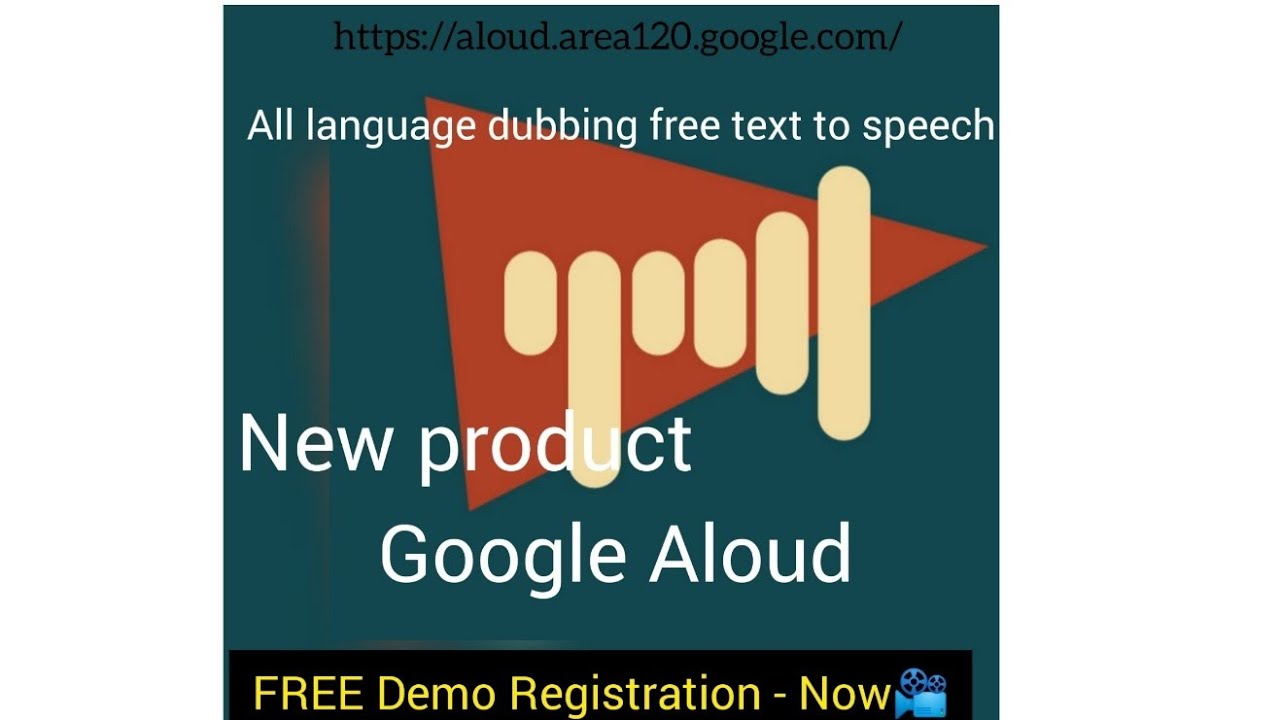 Google Aloud text to speech (advance dubbing )