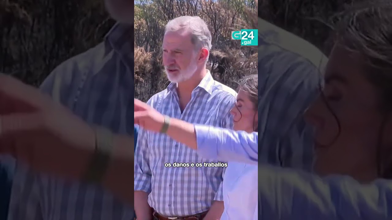👑  GALICIA | Os reis rematan CO&Ntilde;ECEN de primeira man &ldquo;o drama humano&rdquo; que deixou a vaga de lumes