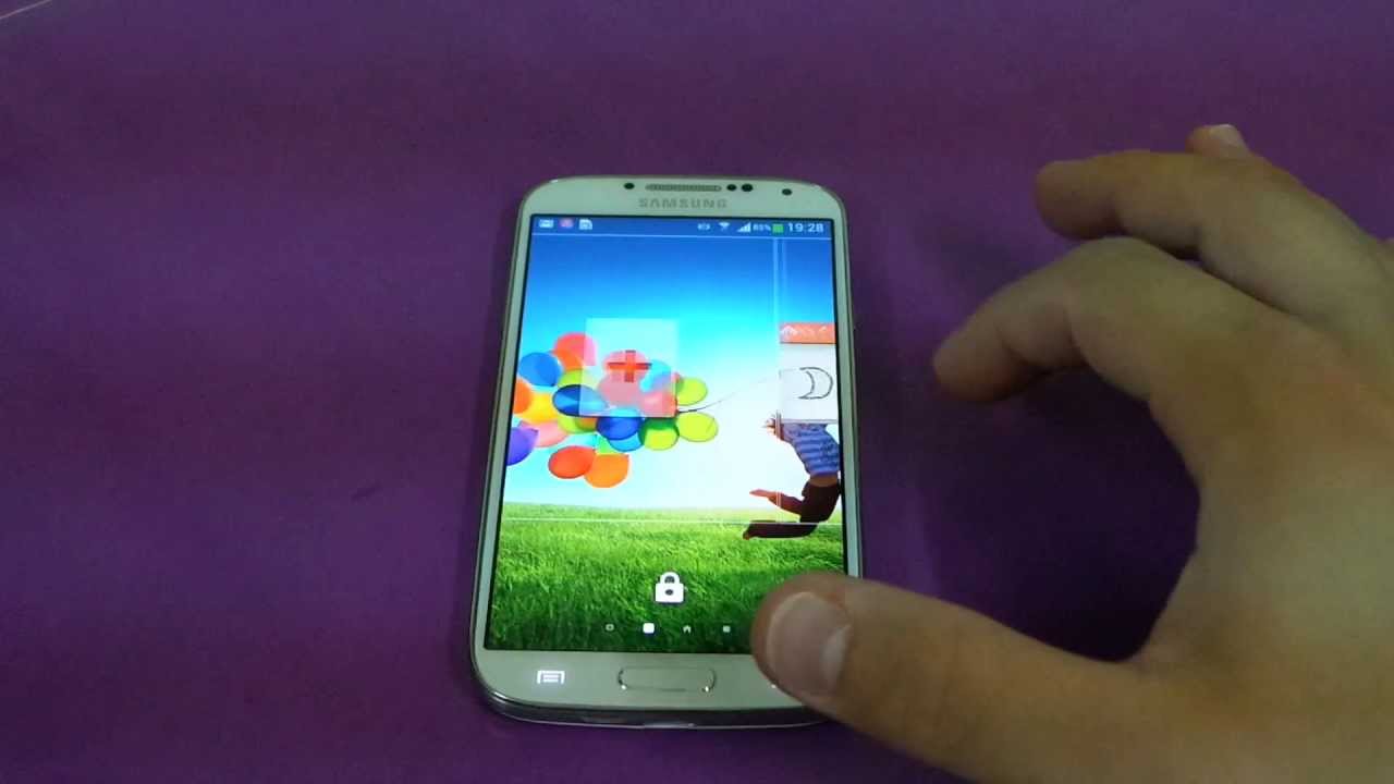 استعراض سريع للحركات والاشارات لجهاز جالكسي أس 4