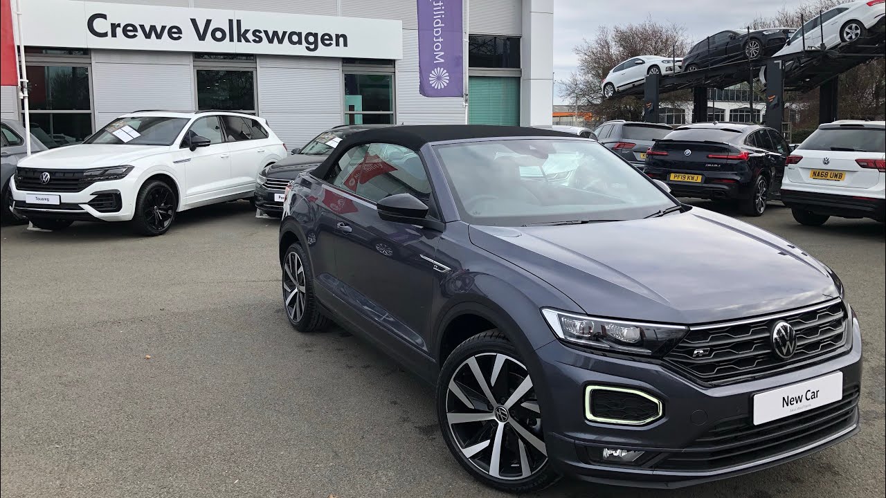 Brand New Volkswagen T-Roc Cabriolet 1.5TSI DSG in Smokey Grey Metallic