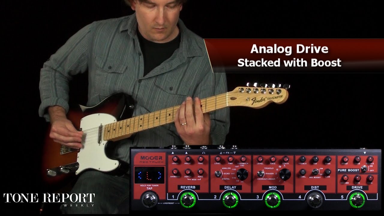 Mooer Red Truck - Combined Effects Pedal