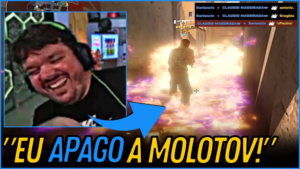 A PRIMEIRA PATETADA DO GAULES NO CS2 KKKKKKKKKKKKKKKKKKK