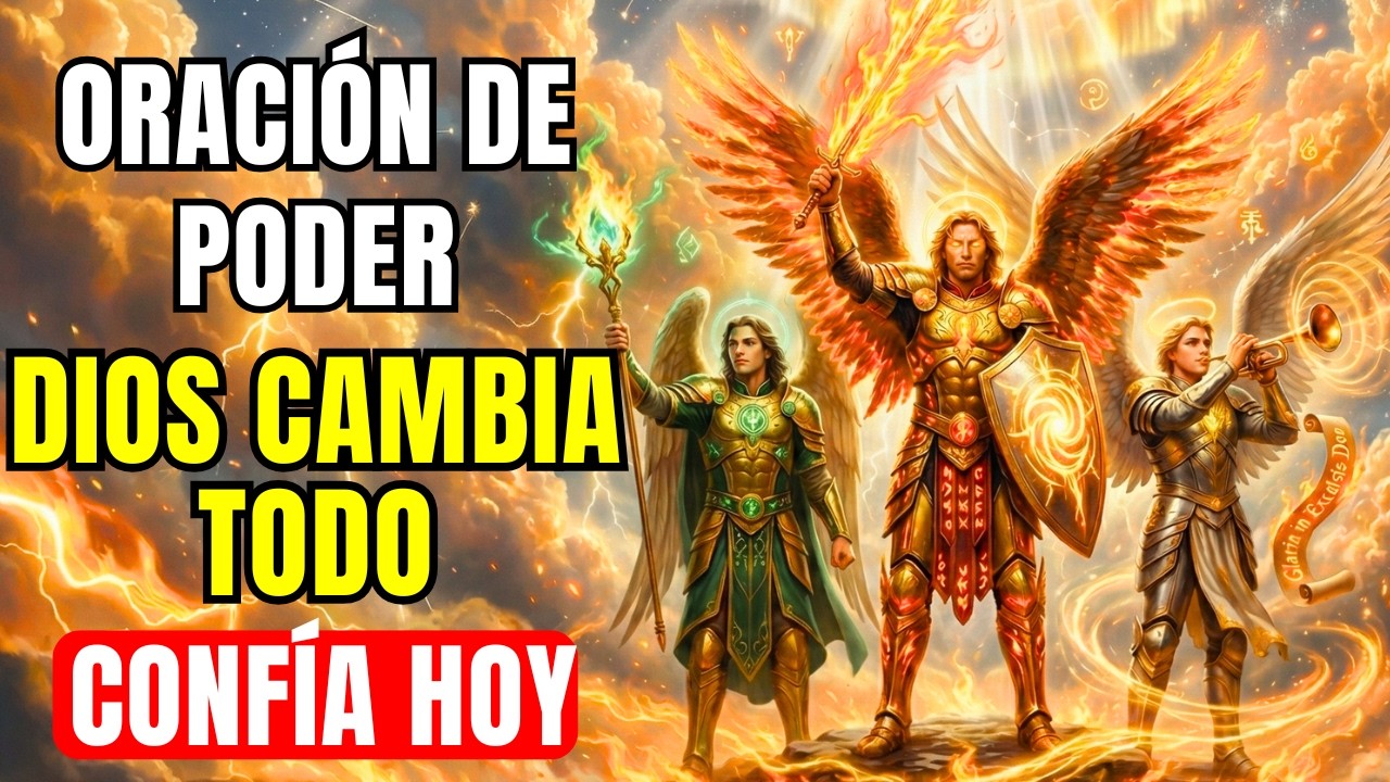 Oración de los 3 Arcángeles para ALEJAR Enemigos y Todo Mal HOY - Reza Conmigo