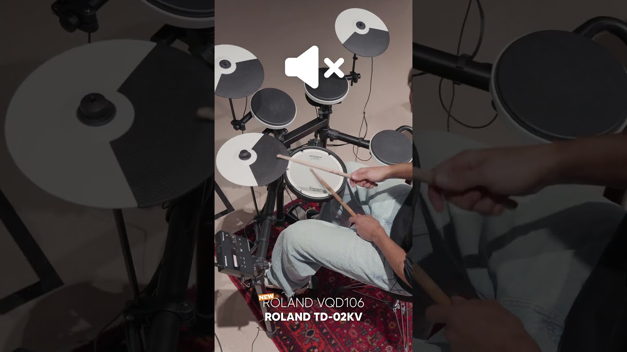 Roland V-Drums - Batterie Ultra Silencieuse pour la Maison