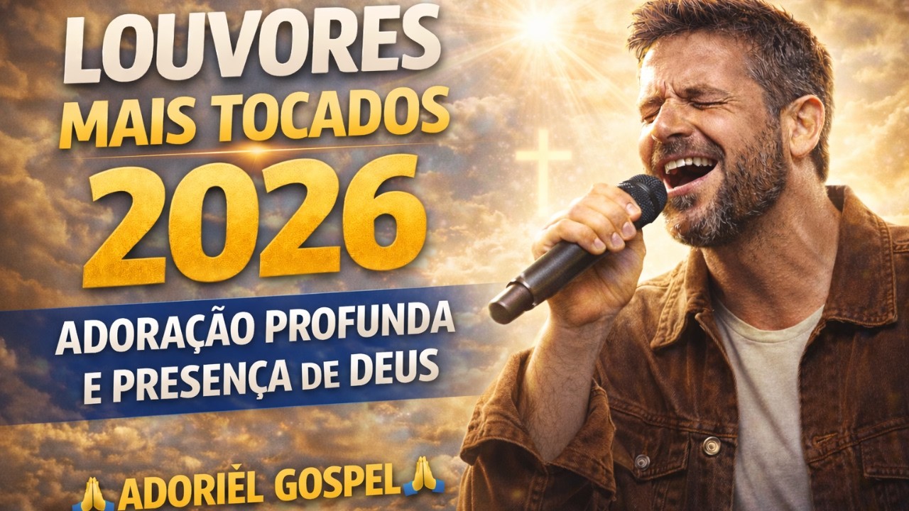 Louvores Mais Tocados 2026 🙏 | Adoração Profunda e Presença de Deus | Adoriel Gospel