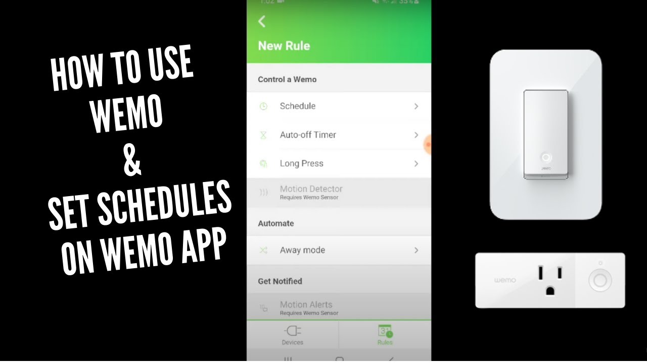 How To Use Wemo App And Schedule Wemo