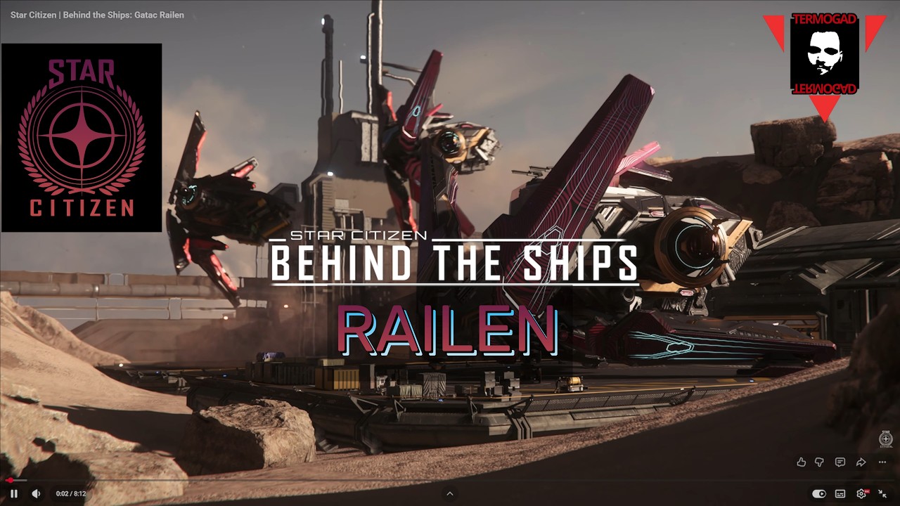 Star Citizen | За кулисами кораблей: Gatac Railen - РУССКАЯ ОЗВУЧКА!